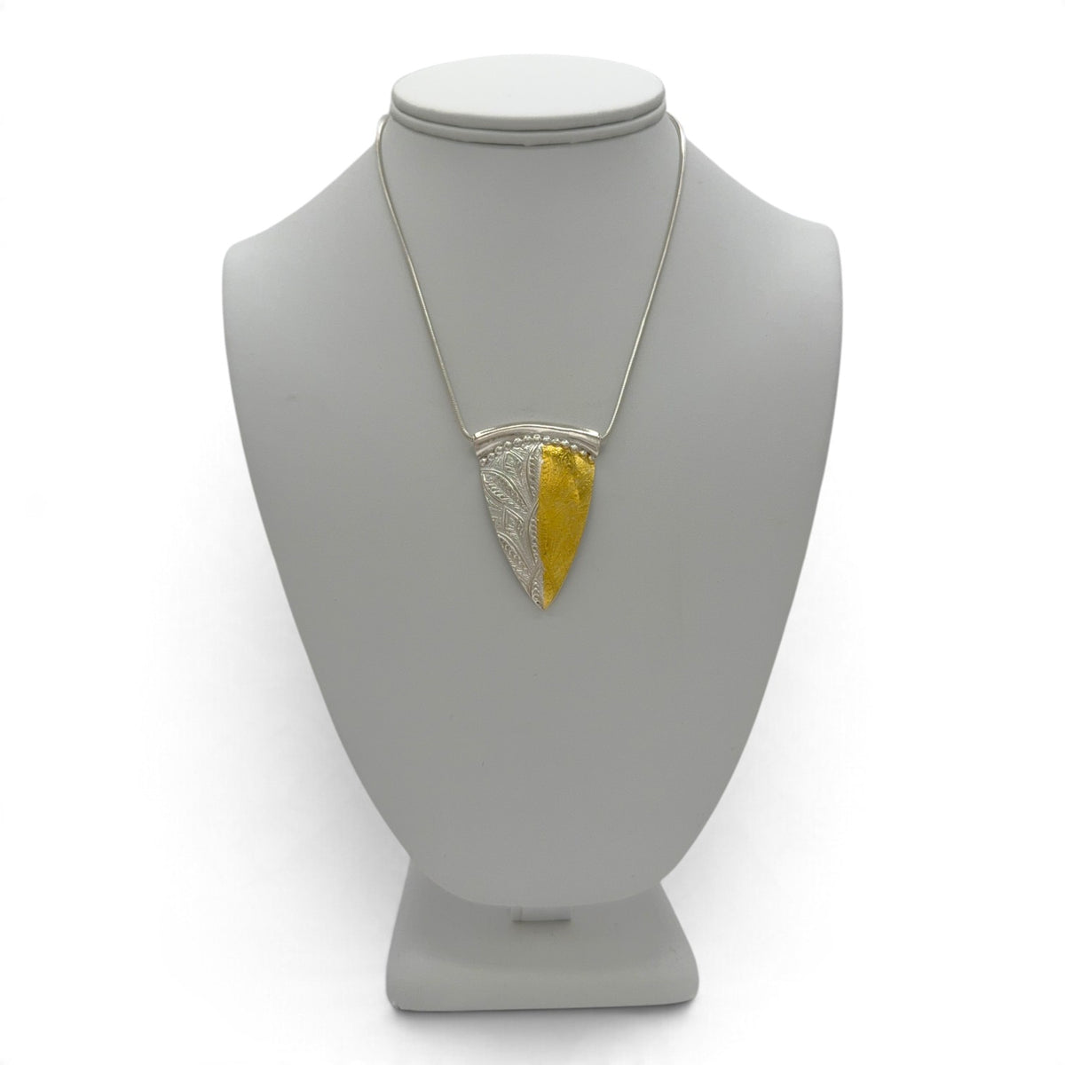Golden Tapestry pendant approved view 2