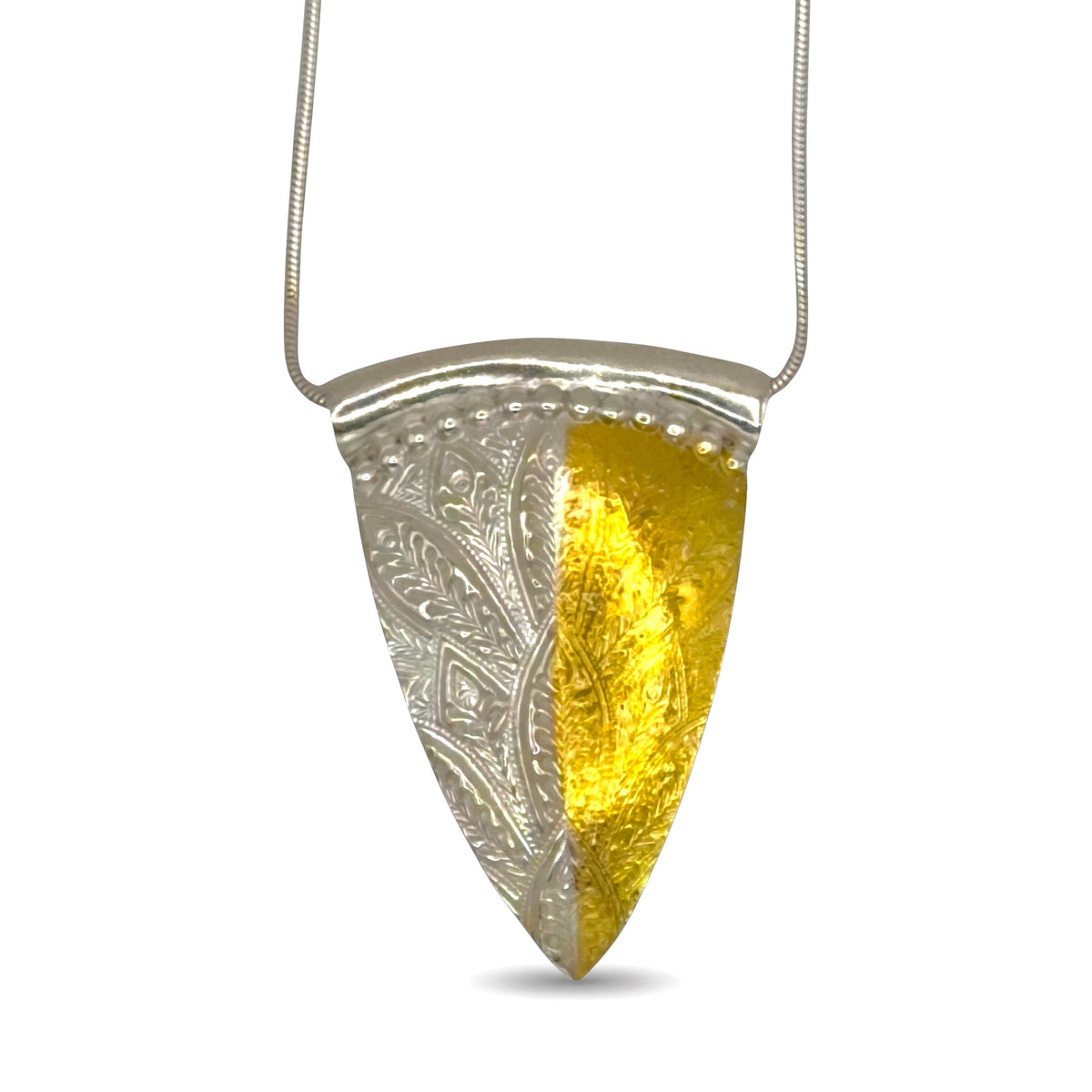 Golden Tapestry pendant approved view 5