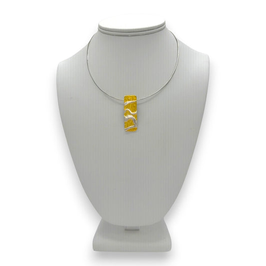 Golden Flow Pendant