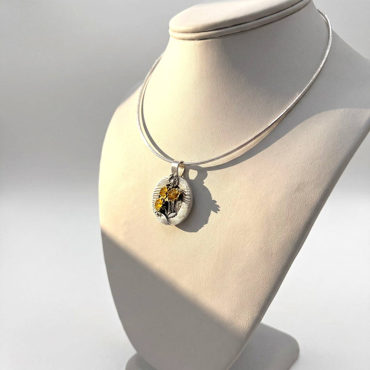 Golden Garden pendant approved alternate view 4