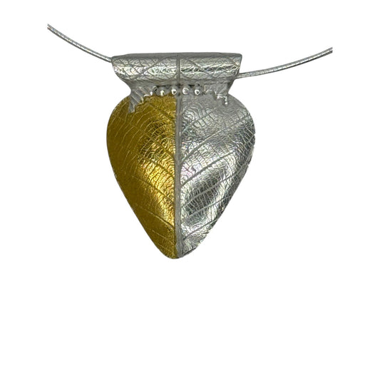 Golden Leaf Pendant