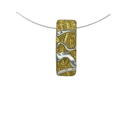 Golden Flow Pendant