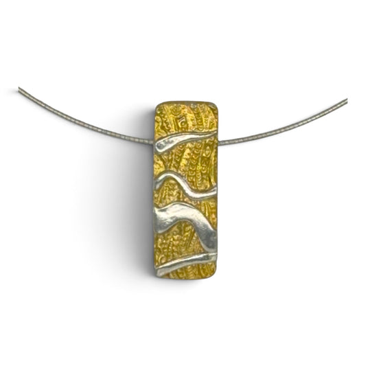 Golden Flow Pendant