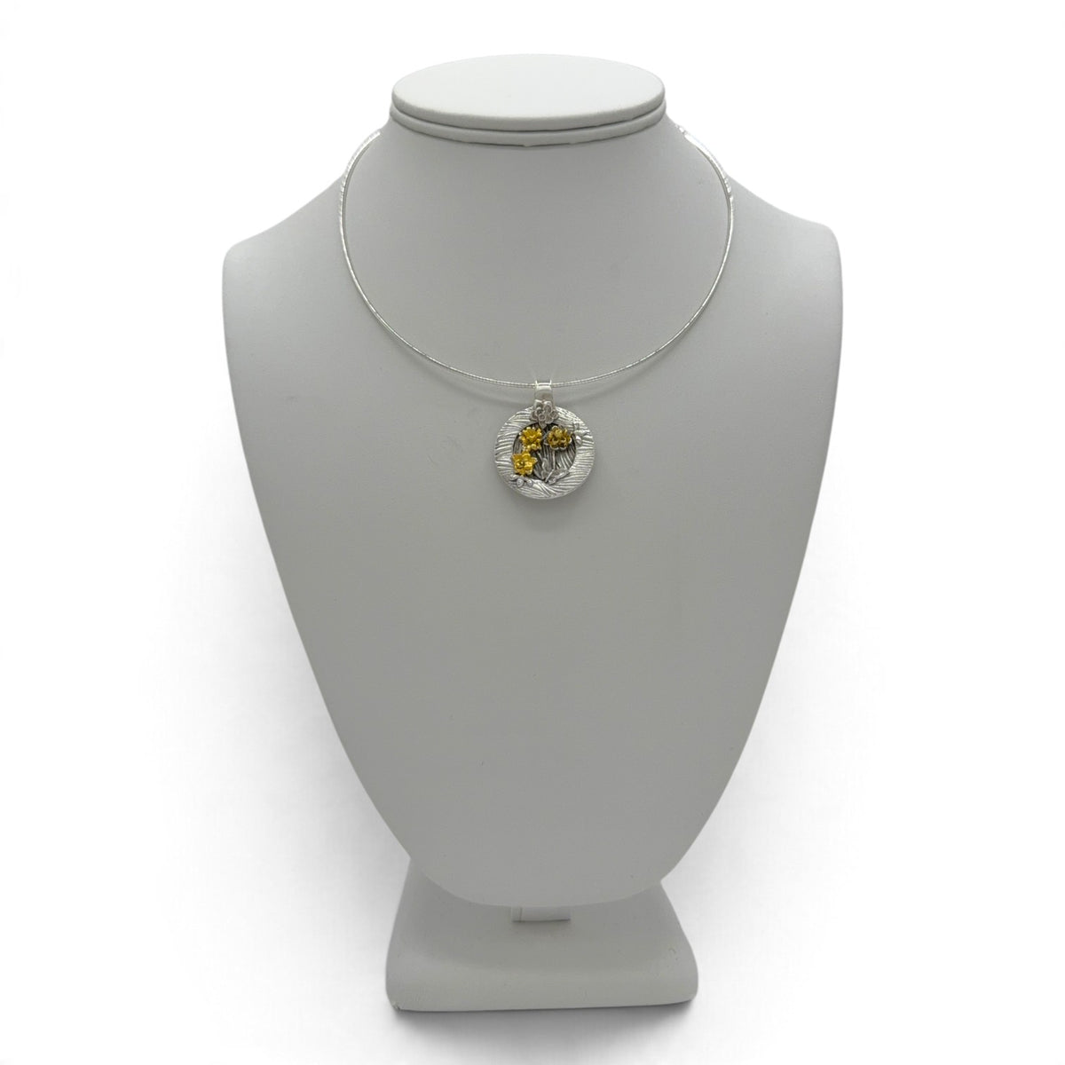Golden Garden pendant approved alternate view 2